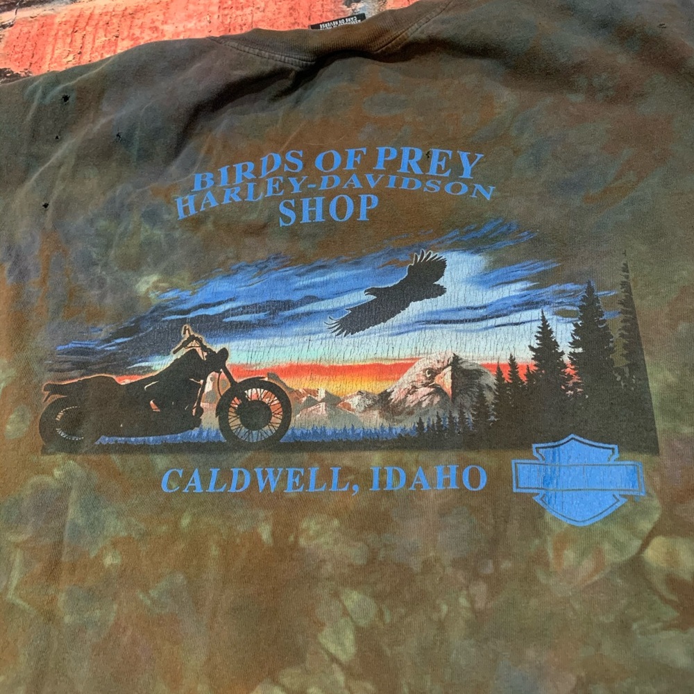 Throwback Harley Davidson Idaho Tank Top Size XL